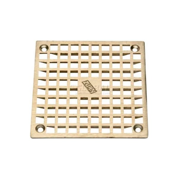 Zurn 7" x 7" Square Floor Drain W/Screws, Nickel